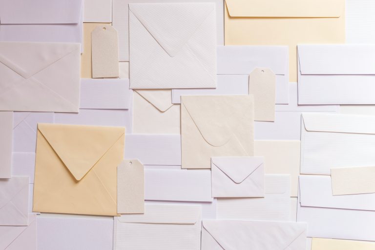 envelope paper lot